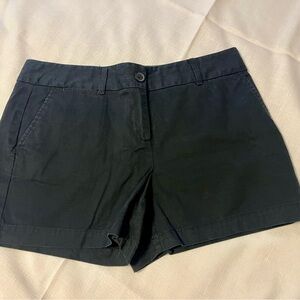 LOFT Black Women's Chino Shorts